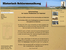 Tablet Screenshot of historischschiermonnikoog.nl